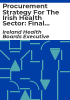 Procurement_strategy_for_the_Irish_health_sector