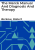 The_Merck_Manual_and_diagnosis_and_therapy