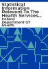 Statistical_information_relevant_to_the_health_services_1978