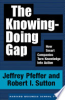 The_knowing-doing_gap