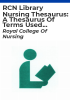 RCN_Library_nursing_thesaurus