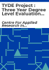 TYDE_project___three_year_degree_level_evaluation_project_-_a_comparative_study_of_pre-registration_undergraduate_programmes_in_nursing_and_midwifery__interim_report_March_1995