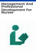 Management_and_professional_development_for_nurses