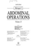 Maingot_s_Abdominal_operations