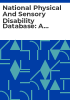 National_physical_and_sensory_disability_database
