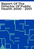 Report_of_the_Director_of_Public_Health_2000_-_2001