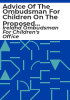 Advice_of_the_Ombudsman_for_Children_on_the_proposed_changes_to_the_Children_Act__2001