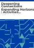 Deepening_connections_expanding_horizons___activities_report_2003