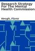 Research_strategy_for_the_Mental_Health_Commission