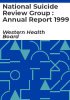 National_suicide_review_group___annual_report_1999
