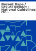 Recent_rape___sexual_assault___National_guidelines_on_referral_and_forensic_examination_in_Ireland