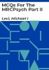 MCQs_for_the_MRCPsych_part_II