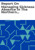 Report_on_managing_sickness_absence_in_the_Northern_Ireland_civil_service