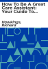 How_to_be_a_great_care_assistant