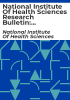 National_Institute_of_Health_Sciences_research_bulletin