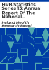 HRB_Statistics_Series_13