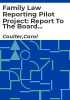 Family_law_reporting_pilot_project