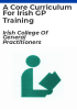 A_core_curriculum_for_Irish_GP_training