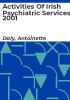 Activities_of_Irish_psychiatric_services_2001