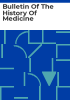 Bulletin_of_the_history_of_medicine