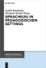 Sprache_n__in_p__dagogischen_Settings