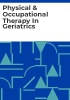 Physical___occupational_therapy_in_geriatrics