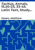 Tacitus__Annals__15_20__-23__33__-45__Latin_Text__Study_Aids_with_Vocabulary__and_Commentary