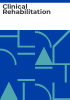 Clinical_rehabilitation